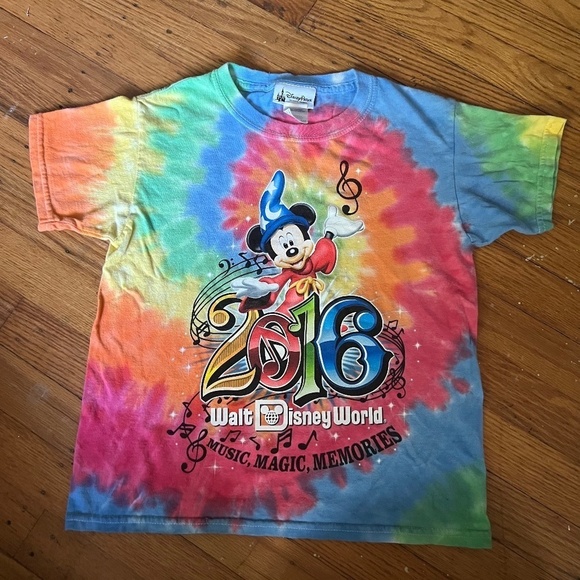 Kids XS Disney parks 2016 tshirt - Picture 1 of 3